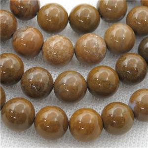 Oak Jasper Beads, round, approx 4mm dia [GB12250-4MM]