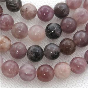 round Lepidolite Beads, approx 4mm dia [GB12267-4MM]