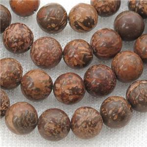round Firework Jasper Beads, approx 10mm dia [GB12879-10MM]