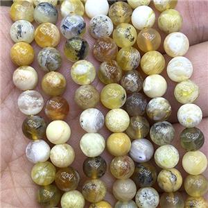 yellow Opal Beads, round, approx 8mm dia [GB13060-8MM]