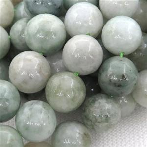 Burmese Chrysoprase Beads, round, approx 14mm dia [GB13085-14MM]
