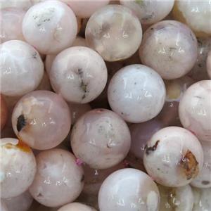 cherry agate beads, round, B-grade, approx 8mm dia [GB13094-8MM]