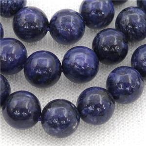 Charoite Beads, round, purple treated, approx 10mm dia [GB13131-10MM]