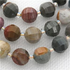 Ocean Jasper lantern beads, approx 10mm dia [GB13163-10MM]