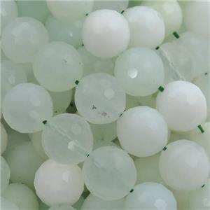 green Opal Beads, faceted round, approx 8mm dia [GB13215-8MM]