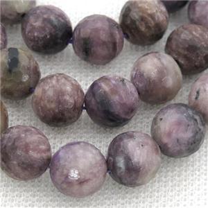 purple Charoite Beads, faceted round, approx 10mm dia [GB13229]