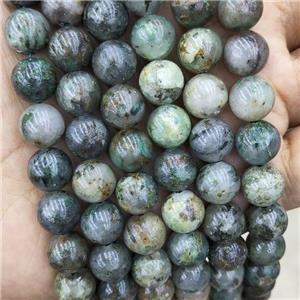 green chrysocolla beads, round, approx 10mm dia [GB13451-10MM]