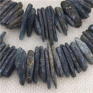 blue Kyanite stick Beads, approx 12-27mm [GB13519]