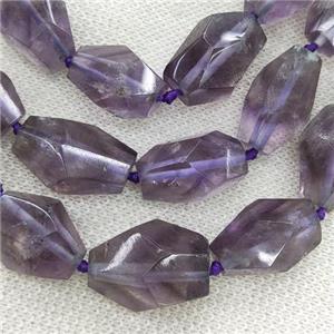 Amethyst Beads, freeform, approx 10-18mm [GB13521]