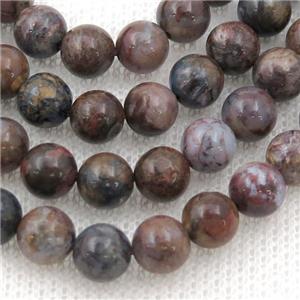 Pietersite Jasper Beads, round, approx 6mm dia [GB13674-6MM]