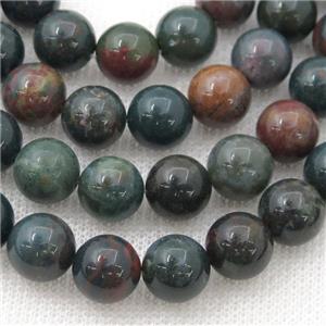BloodStone Beads Smooth Round, approx 8mm dia [GB13685-8MM]