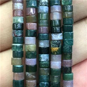 Indian Agate heishi beads, approx 2x4mm [GB13744]
