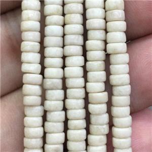 River Jasper heishi beads, approx 2x4mm [GB13751]
