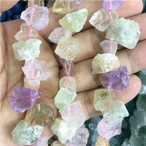 mixed Gemstone nugget chip beads, freeform, rough, approx 10-18mm [GB13778]