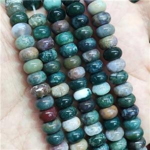 Indian Agate rondelle Beads, approx 5-8mm [GB14108]
