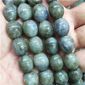 Labradorite Barrel Beads, approx 13-15mm [GB14111]