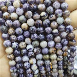 Purple Jasper Beads Smooth Round, approx 6mm dia [GB14153-6MM]