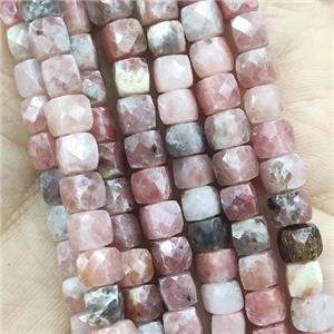 pink plum blossom Jasper beads, approx 4.5-5mm [GB14257]