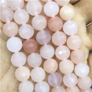 natural Pink Aventurine Beads faceted round, approx 8mm dia [GB14321-8MM]