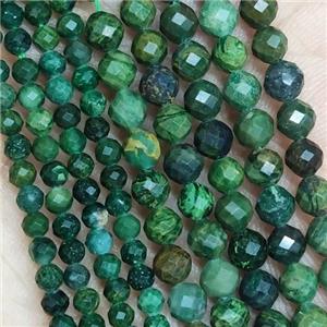 African Chrysoprase Seed Beads Faceted Round, approx 3mm dia [GB14415-3MM]