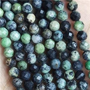 Chinese Chrysoprase Beads Tiny Faceted Round, approx 2mm dia [GB14439-2MM]