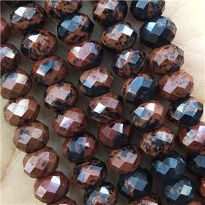 Autumn Jasper Beads Faceted Rondelle, approx 6x8mm [GB14532]