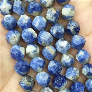 Blue Sodalite Beads Cut Round B-Grade, approx 9-10mm [GB14676-10MM]