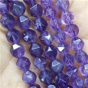 Amethyst Beads Round Cut, approx 5-6mm [GB14701-6MM]