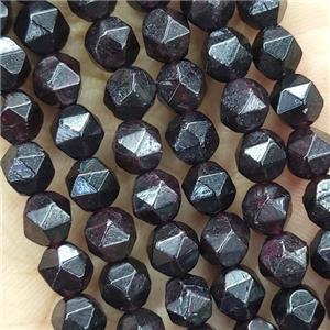 Garnet Beads Cut Round DarkRed, approx 5-6mm [GB14703]