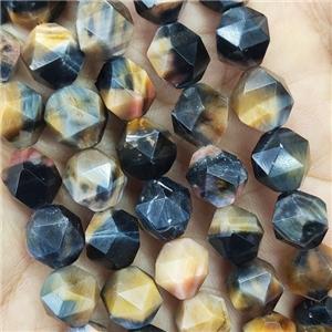 Fancy Dream Tiger Eye Stone Beads Cut Round, approx 9-10mm [GB14708]