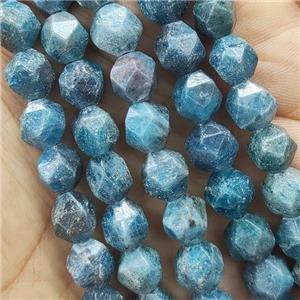 Blue Apatite Beads Cut Round, approx 7-8mm [GB14718]