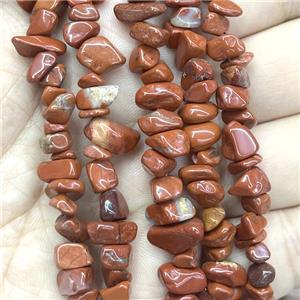 Red Jasper Beads Chip Freeform, approx 5-8mm, 32inch length [GB14736]