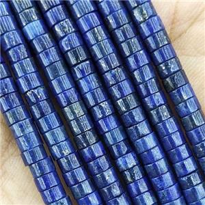 Natural Lapis Lazuli Heishi Beads, approx 2x4mm [GB14788]