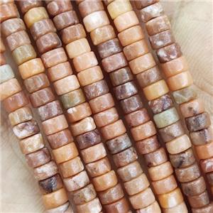 Peach Aventurine Heishi Beads, approx 2x4mm [GB14825]