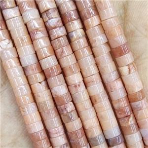 Pink Aventurine Heishi Beads, approx 2x4mm [GB14845]