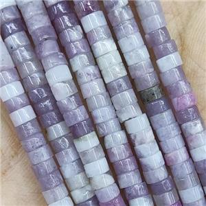 Pink Tourmaline Heishi Beads Dye, approx 2x4mm [GB14846]