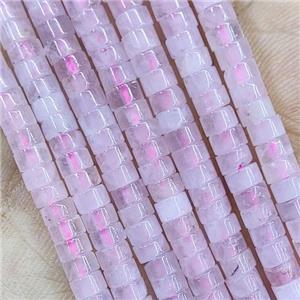 Pink Rose Quartz Heishi Spacer Beads, approx 2x4mm [GB14857]