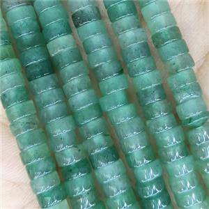 Green Aventurine Heishi Beads, approx 3x6mm [GB14898]
