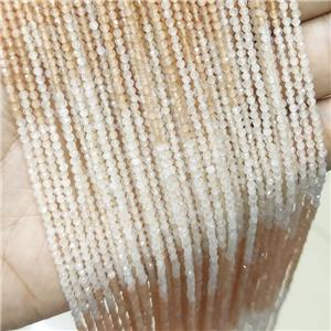 Cat Eye Glass Beads Faceted Round, approx 2mm dia [GB14929]