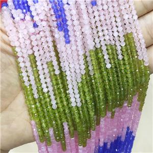Cat Eye Glass Beads Faceted Round, approx 3mm dia [GB14947]