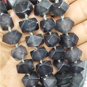 Gray Jade Nugget Beads Freeform Dye, approx 15-20mm [GB15076]