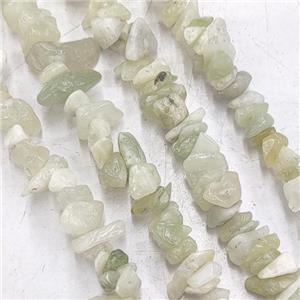 New Mountain Jade Beads Chip, approx 5-10mm, 32inch length [GB15091]