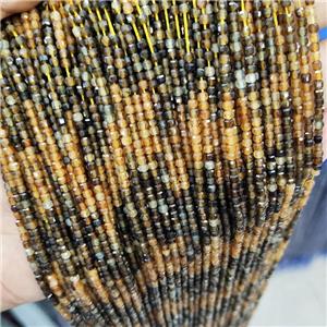 Multicolor Tourmaline Seed Beads Faceted Cube, approx 2.5mm [GB15184]