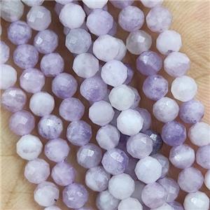 Lilac Jasper Seed Beads Faceted Round, approx 4mm [GB15212-4MM]