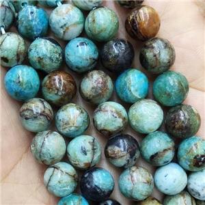 Blue Opal Beads Smooth Round, approx 6mm dia [GB15265-6MM]