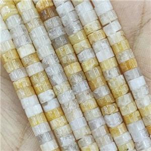 Yellow Aventurine Heishi Beads, approx 4mm [GB15325]