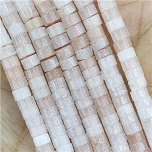 Lt.Pink Aventurine Heishi Beads, approx 4mm [GB15327]