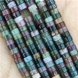 Indian Agate Heishi Beads, approx 4mm [GB15330]