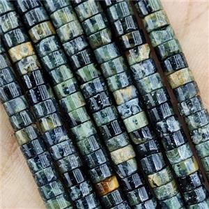 Kambaba Jasper Heishi Beads, approx 4mm [GB15347]
