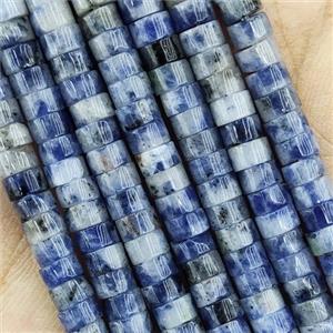 Blue Sodalite Heishi Beads, approx 4mm [GB15362]